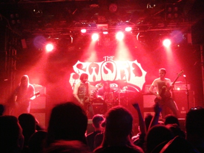 The Sword, live på Sticky Fingers, 2013-01-18